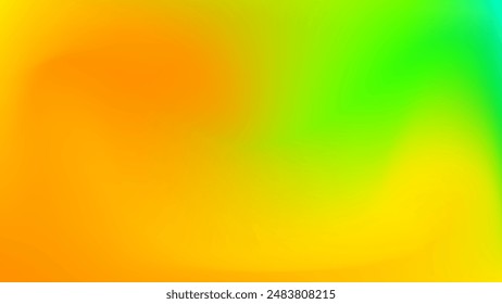 Yellow green gradient mesh abstract background nice for wallpaper or banner