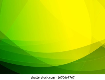 vectorial de fondo abstracto transparente de gradiente verde amarillo 
