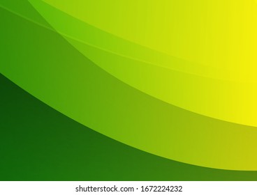 yellow green gradient transparent abstract background vector 