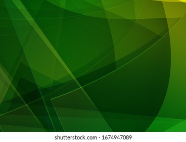 vectorial de fondo abstracto transparente de gradiente verde amarillo 