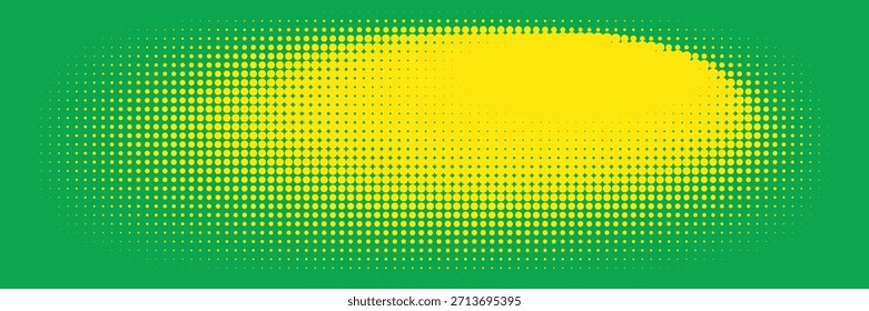 A textura de plano de fundo do padrão de gradiente dos pontos de meio-tom verde-amarelo. Vetor eps 10