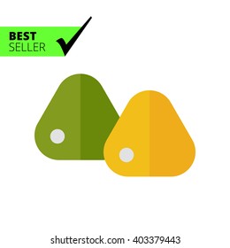 Yellow and green pill 