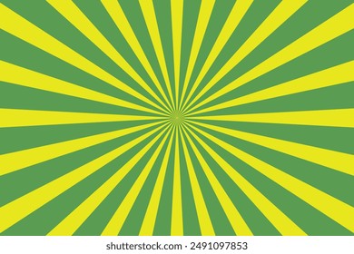 Yellow green retro vintage vector sunlight background