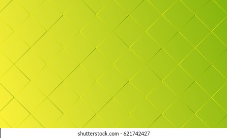 Yellow green squares texture background wallpaper vector