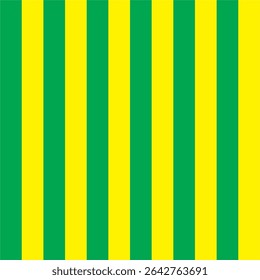 Yellow and green stripes. Vector graphic