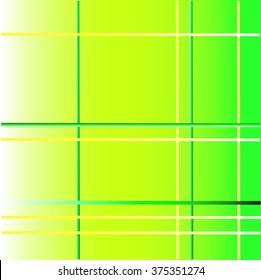Yellow and green strips on a color background
