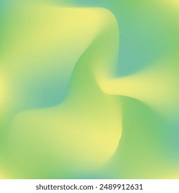 yellow green teal color gradiant illustration. yellow green teal color gradiant background. not focused image of bright yellow green teal color gradation.
