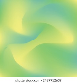 yellow green teal color gradiant illustration. yellow green teal color gradiant background. not focused image of bright yellow green teal color gradation.

