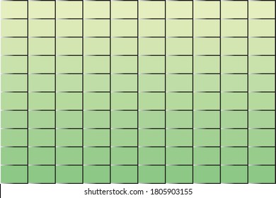 Yellow and green tile background. Vector background.