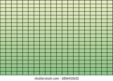 Yellow and green tile background. Vector background.