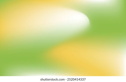 Fundo de textura turva verde e branco amarelo gradiente adequado para design de produto de arte, mídia social, moda, vintage, brochura, banner