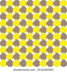 Yellow  grey background.A seamless pattern vector,geometric cube