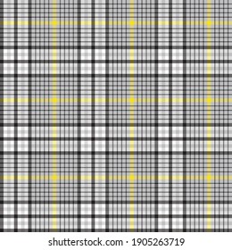 Funda amarilla y gris. Patrón vectorial sin fisuras para la moda, el interior o los accesorios