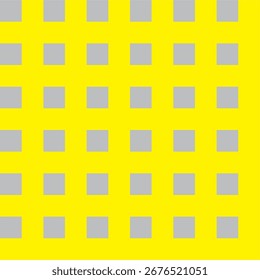 Cuadrados grises amarillos. Arte gráfico por computadora