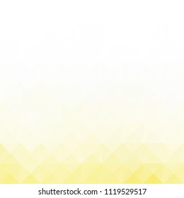 Yellow Grid Mosaic Background, Creative Design Templates
