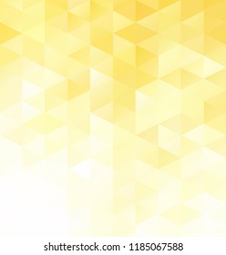 Yellow Grid Mosaic Background, Creative Design Templates