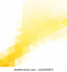 Yellow Grid Mosaic Background, Creative Design Templates