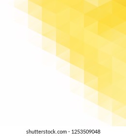 Yellow Grid Mosaic Background, Creative Design Templates