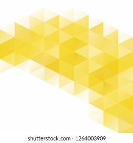 Yellow Grid Mosaic Background, Creative Design Templates