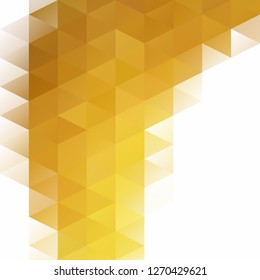 Yellow Grid Mosaic Background, Creative Design Templates