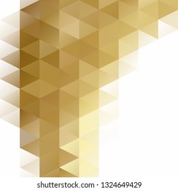 Yellow Grid Mosaic Background, Creative Design Templates
