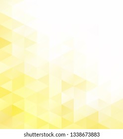 Yellow Grid Mosaic Background, Creative Design Templates