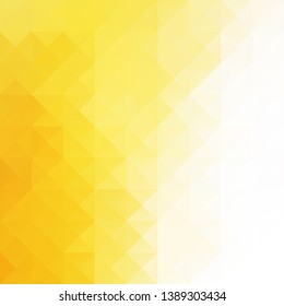 Yellow Grid Mosaic Background, Creative Design Templates