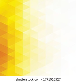 Fondo amarillo de mosaico de cuadrícula, plantillas de diseño creativas