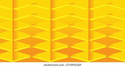 Yellow Grid Mosaic Background, Creative Design Templates. eps10