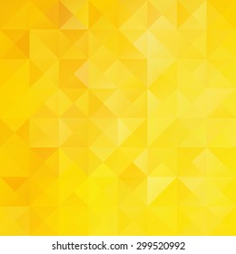 Yellow Grid Mosaic Background, Creative Design Templates