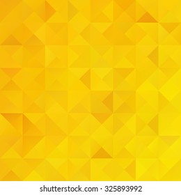 Yellow Grid Mosaic Background, Creative Design Templates