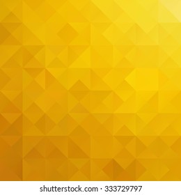 Yellow Grid Mosaic Background, Creative Design Templates