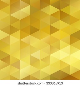 Yellow Grid Mosaic Background, Creative Design Template