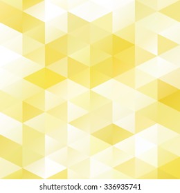 Yellow Grid Mosaic Background, Creative Design Templates