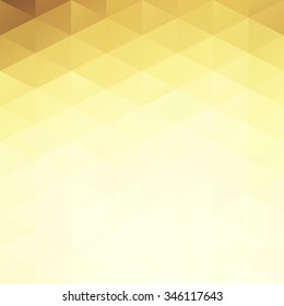 Yellow Grid Mosaic Background, Creative Design Templates