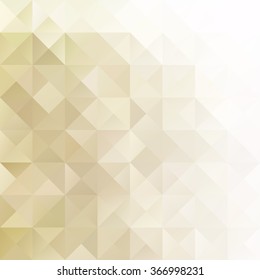 Yellow Grid Mosaic Background, Creative Design Templates