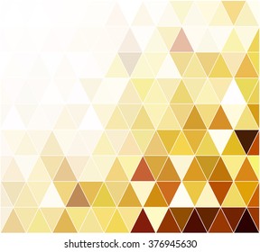 Yellow Grid Mosaic Background, Creative Design Templates