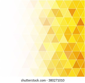 Yellow Grid Mosaic Background, Creative Design Templates