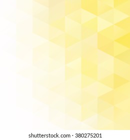 Yellow Grid Mosaic Background, Creative Design Templates