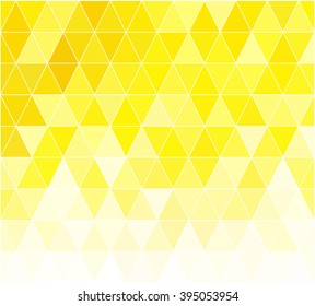 Yellow Grid Mosaic Background, Creative Design Templates