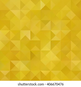 Yellow Grid Mosaic Background, Creative Design Templates