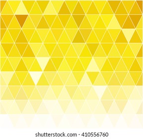 Yellow Grid Mosaic Background, Creative Design Templates