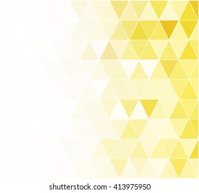 Yellow Grid Mosaic Background, Creative Design Templates