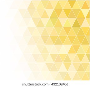 Yellow Grid Mosaic Background, Creative Design Templates