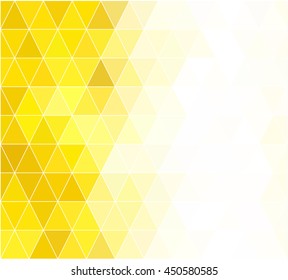 Yellow Grid Mosaic Background, Creative Design Templates