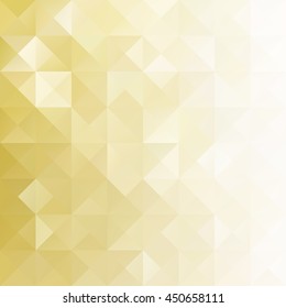 Yellow Grid Mosaic Background, Creative Design Templates