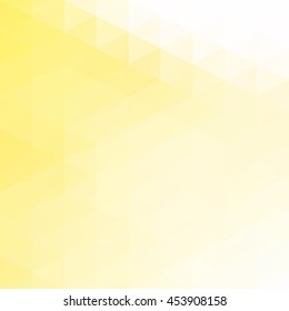 Yellow Grid Mosaic Background, Creative Design Templates