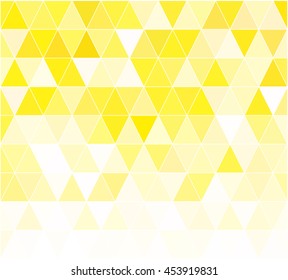 Yellow Grid Mosaic Background, Creative Design Templates