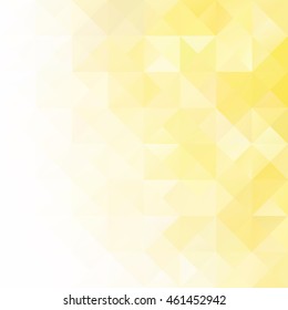 Yellow Grid Mosaic Background, Creative Design Templates