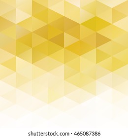 Yellow Grid Mosaic Background, Creative Design Templates